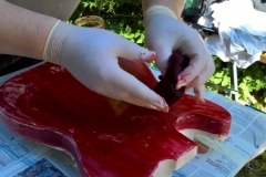 Telecaster beizen Vorderseite