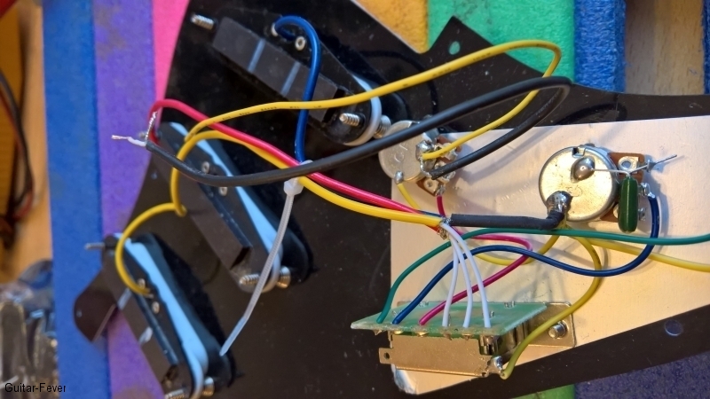 Elektronik Aufbau Stratocaster I